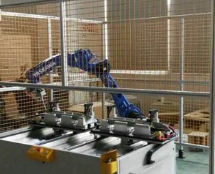 ロボット超音波防音綿溶接機